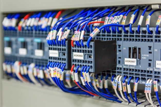 Industrial control panel wiring